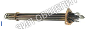 ТЭН 007076(0C5384) 17кВт 400В для пароконвектомата Electrolux Zanussi FCZ / AOW