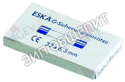 Предохранители слаботочные 926283 Elettrobar, 0,315А для 80, 81, CE78HZ23, E78, E78HP, FAST-181, RIVER-150, RIVER-152, RIVER-154