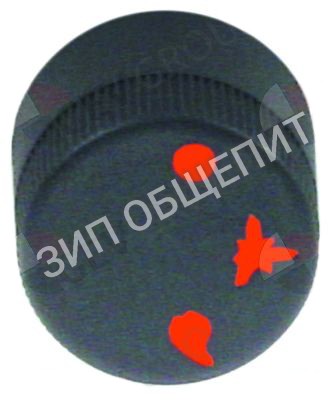 Рукоятка регулировочная 003704 Electrolux, газ. кран без запал. факела для 200271 / 200272 / 200275 / 200276 / 200277 / 200278
