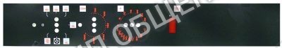 Плёнка передняя 003838 Electrolux для 240201 / 240202 / 240203 / 240204 / 260701 / 260702 / 697301