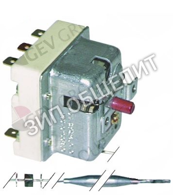 Термостат защитный 004862 Electrolux, серия 55.32_, 140 °C для APNS∕EI815, APN∕EI810, APN∕EI815, HPA∕EI825, HPNS∕EI815