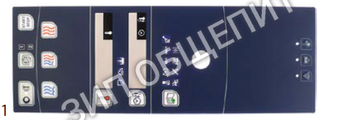 Клавиатура плёночная 007058 Electrolux, Zanussi для FCZ / AOS