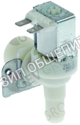 Клапан электромагнитный углов. 048898 Electrolux для 504000 / 504001 / 504002 / 504003 / 504004 / 504005 / 504006