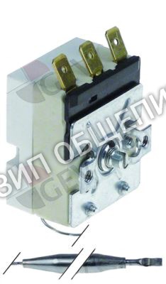 Термостат 049243 Electrolux, серия 55.13_, 29-91 °C для ALS540, D500, D510, D800∕6, D800∕9, ECOTEMP12-, ECOTEMP12INS