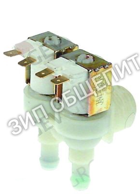 Клапан электромагнитный углов. 056872 Electrolux для 163402 / 176003 / 195500 / 204002 / 204006 / 204008 / 224005