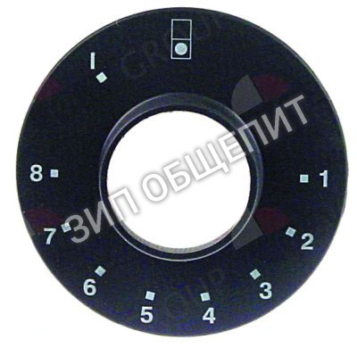 Панелька 0C0317 Electrolux, термостат 1-8 для 200273 / 200274 / 200279 / 200281 / 200286 / 200288 / 220273