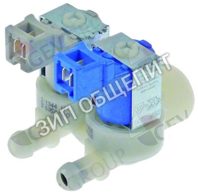 Клапан электромагнитный прямой 0C5516 Electrolux, двойн. для 237500 / 237510 / 238500 / 238510 / 267500 / 267502