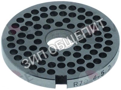 Решетка мясорубки 0KQ565 Electrolux, Unger для 4,5мм R70/12