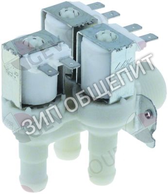 Клапан электромагнитный 0L3442 Electrolux, углов. тройн. для GW1WS, GW2WS, GW2WSDPG, GW2WSG, LB1TOP, LB1WS, LB1WSDP, LB1WSG
