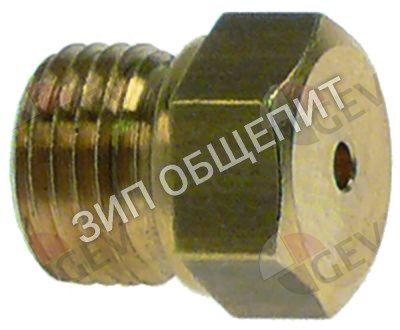 Жиклёр газовый 521411 Mareno, 1,05мм для C7011G / C7011GFE / C7011GFG / C704G / C707G / C707GFE / C707GFG