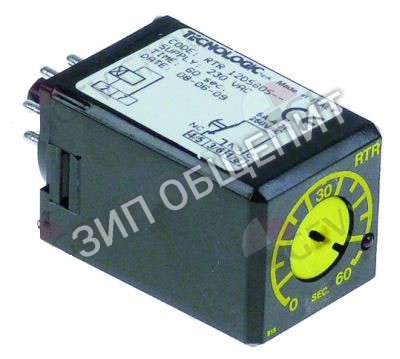 Реле времени 809019 Emmepi, RTR12DS60S, 60с