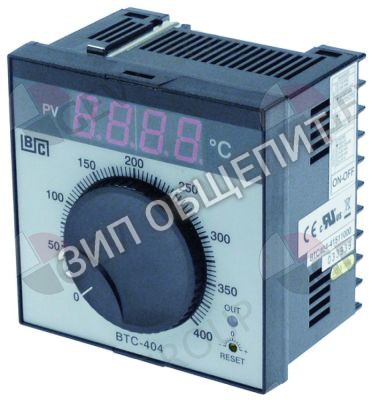 Регулятор электронный Emmepi, BTC404, 0 +400 °C, тип датчика TC (J)