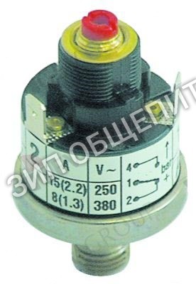 Прессостат 808590 Emmepi, 0,2-0,9бар, регулирование пара