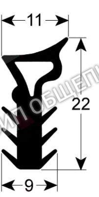 Уплотнитель дверной 512054900 Mach для MB235LI / MB240LI / MB510E / MB510ER / MB520 / MB520K