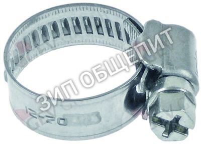 Хомут шланговый 502000800 Mach для MB235LI, MB240LI, MB510E, MB510ER, MB520, MB520K, MB530, MB530K, MB535, MB630, MB630PS
