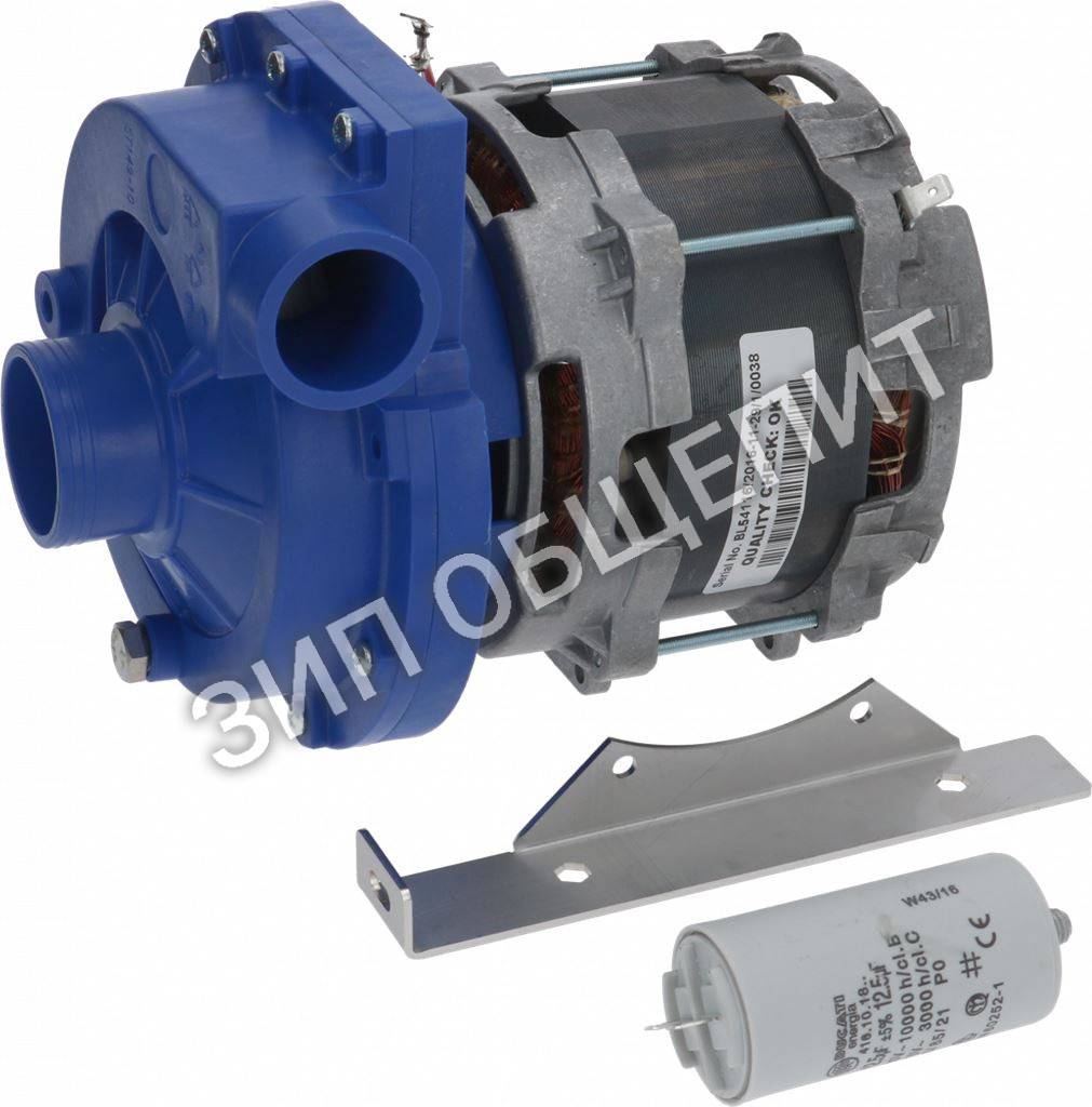 Насос Aristarco, ø входа 45мм, ø выхода 38мм, ZF340SX, 230В, 50Гц, 1 фаза, 1кВт, 1л.с., Д 215мм для AL50.40EM / AL55.45EM