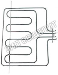 ТЭН 09950317000 Tecnoeka, 2800Вт (230В) для 648 CI, EKF423ALM, EKF423M, KF723M