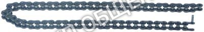 Цепь Bartscher, DIN/ISO - 04 B-1, деление 6мм, звенья 58, Д 365мм, внутренняя ширина 3мм, ø роликов 4мм для 151510
