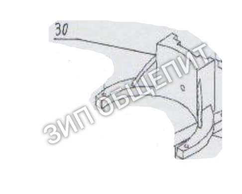 Подставка VFM-10-3-07 для планетарного миксера GastroMix модели B10, B15