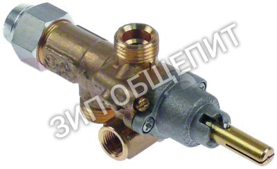 Кран газовый 21S Bertos, вход для газа M16x1,5 (труба-ø 10 мм) для G6F2BH6 / G6F2BP6 / G6F2BPW / G6F2MH6 / G6F2MP6 / G6F2MPW
