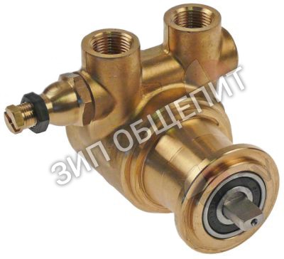 Головка насоса 01300006 Nuova Simonelli, PA204, 200л/ч, с байпасом для Appia-2-3gr, Appia-3GR, Aurelia, Aurelia-2GR, Aurelia-3GR