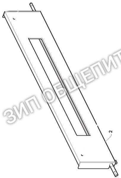 Дверь в сборе W3P2010 для пицца-печи OEM модели S435-3
