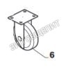 Колесо AC097R0 для пицца-печи OEM модели S435-3
