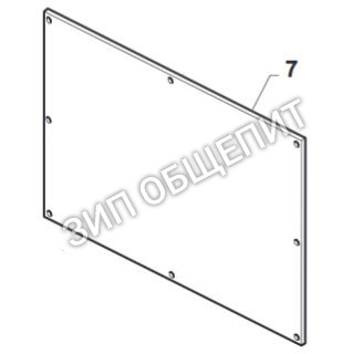 Боковая крышка B3P6011 пицца-печи OEM модели S435-3
