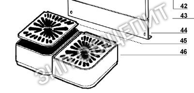 Крышка каплесборника для Jolly 5/3 Bras  22800-00562 