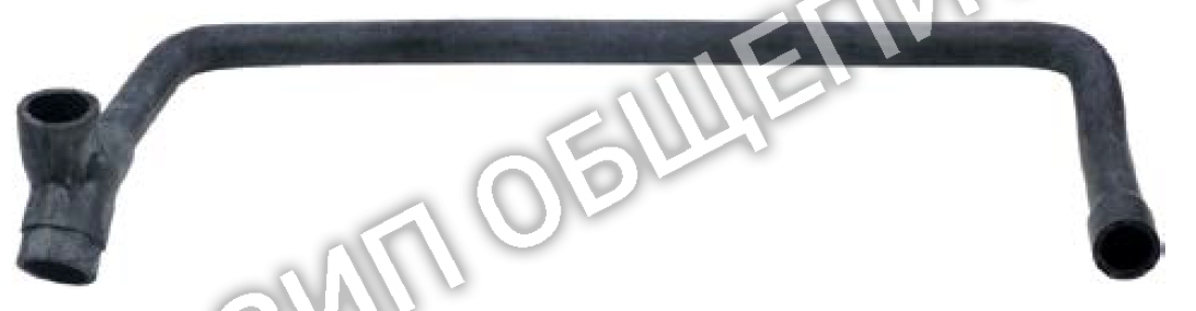 Шланг гнутый 200611, 36295 Hoonved для 60EBT, C53DE, C53E, C60DE, C60E, C68E, C6DE, C6E, C6EBT, DP45DE, DP45E, DP50DE, DP50E