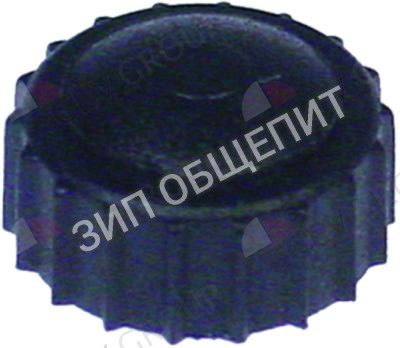 Гайка с накаткой ANGELO-PO, для стеклянной пластины, резьба M4 для BRPRV / BRVRV / SE14PRV / SE14PRW / SL14RPRV