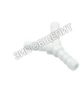 Тройник DW540105 Dihr, Kromo ø шланга 1x10 / 2x12мм