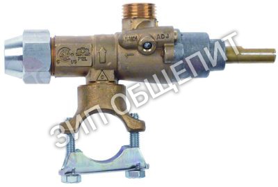 Кран газовый 20S Angelo-Po, фланец трубы ø 21мм для G1FAGS / G1FAGST