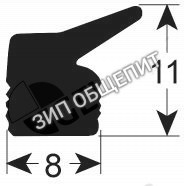 Уплотнитель 0320220 HENKELMAN ø 6 силиконовая для H100