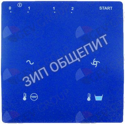 Клавиатура плёночная Dihr, для прибора G100/K90, голуб., Д 190мм для GS-100
