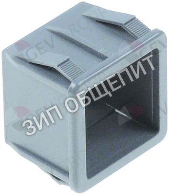 Корпус детали Dihr, одинарн., 28,5x28,5мм, сер. для LP1-S / G12D / G12S / HT-11-Neutra-Olis / HT11